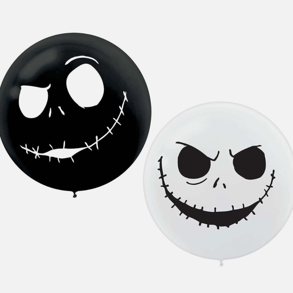 The Nightmare Before Christmas" Party Latex Balloons - Picture 1 of 3